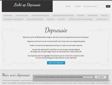 Tablet Screenshot of lichtopdepressie.nl
